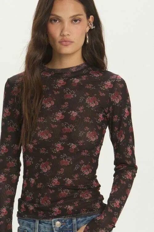 Imagem de Blusa Liz Flower Liberty Le Blog